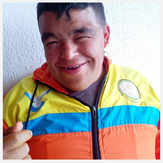 Daniel Alfonso, beneficiario de la Fundacion