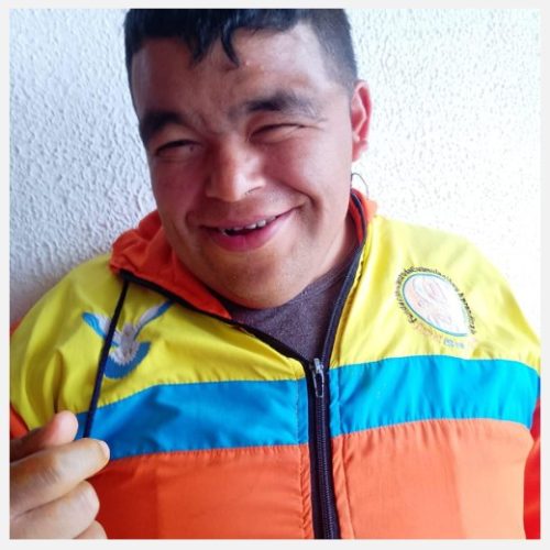 Daniel Alfonso, beneficiario de la Fundacion