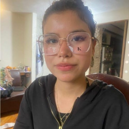 Valeria Hernandez, voluntaria de la Fundacion